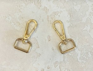 Карабин для сумки. Золото 20 мм