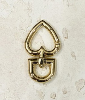 Карабин для сумки. Золото 10 мм