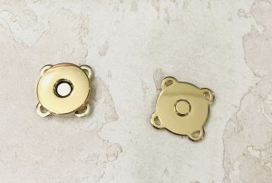 Магнитная кнопка 18 мм. Золото