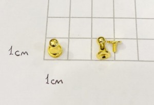 Кобурная кнопка. Золото