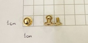 Кобурная кнопка. Золото