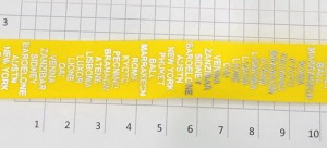 Тесьма 20 мм Желтый