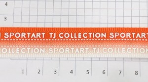 Тесьма 20 мм Оранжевый градиент