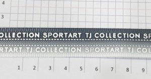 Тесьма 20 мм Серый градиент