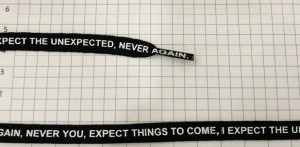 Шнурок плоский 10 мм. 120 см