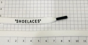 Шнурок плоский 10 мм. 120 см