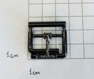 Пряжка. Черный никель (20 мм)