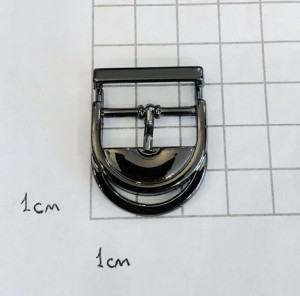 Пряжка. Черный никель (20 мм)