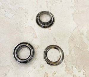 Люверс. Черный никель