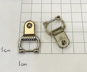 Украшение для обуви. Никель + золото