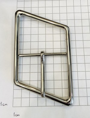 Пряжка. Никель (60 мм)