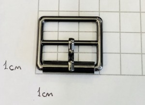 Пряжка. Черный никель (25 мм)