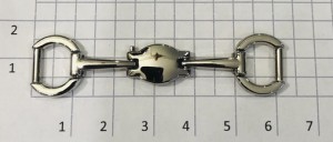 Украшение для обуви. Никель