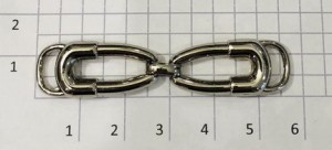 Украшение для обуви. Никель