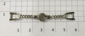 Украшение для обуви. Никель