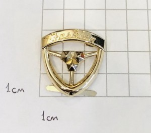 Украшение для обуви. Золото