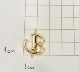 Украшение для обуви. Золото