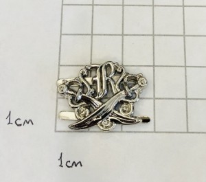 Украшение для обуви. Никель