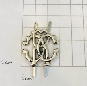 Украшение для обуви. Никель