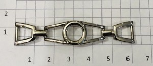 Украшение для обуви. Никель