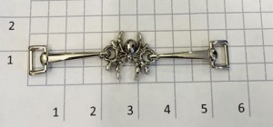 Украшение для обуви. Никель