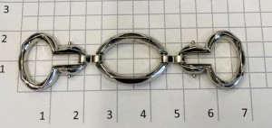 Украшение для обуви. Никель