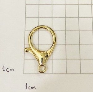 Карабин-застежка. Золото 33