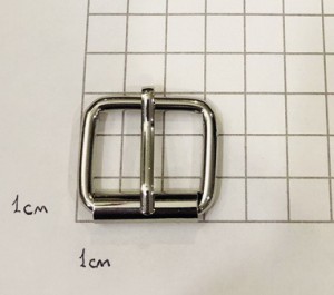 Пряжка с роликом. Никель роллинг (25 мм)