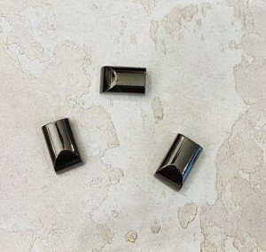 Наконечник на молнию. Черный никель