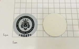 Нашивка светоотражающая. Лев