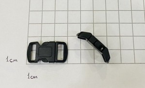 Фастекс пластиковый. Черный (10 мм)