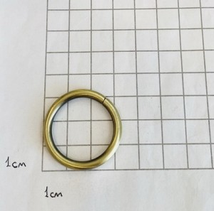 Кольцо для сумки. Антик браш