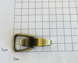 Карабин для сумки. Антик браш 20 мм