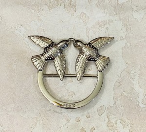 Пряжка. Никель (47 мм) Pinko