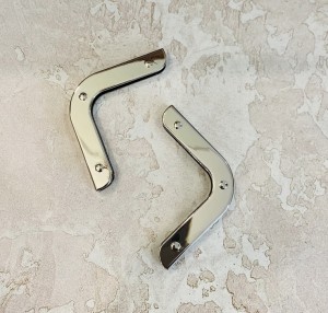 Уголок для сумки. Никель