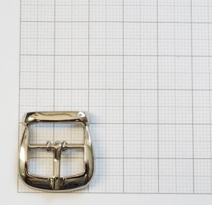 Пряжка. Никель (15 мм)