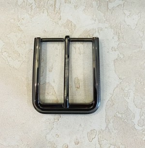 Пряжка ременная. Черный никель 40 мм
