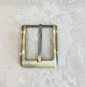 Пряжка ременная. Антик браш 40 мм