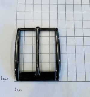 Пряжка ременная. Черный никель 40 мм