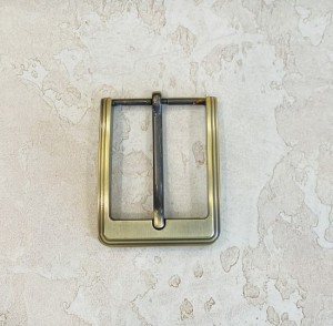 Пряжка ременная. Антик браш 35 мм