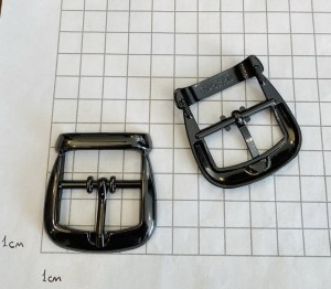 Пряжка. Черный никель (30 мм)