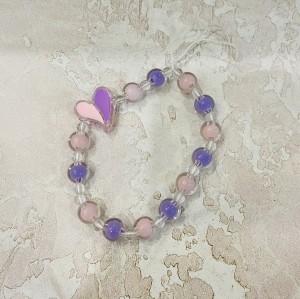 Шнурок для телефона брелок женский украшение браслет на руку (сердечко)