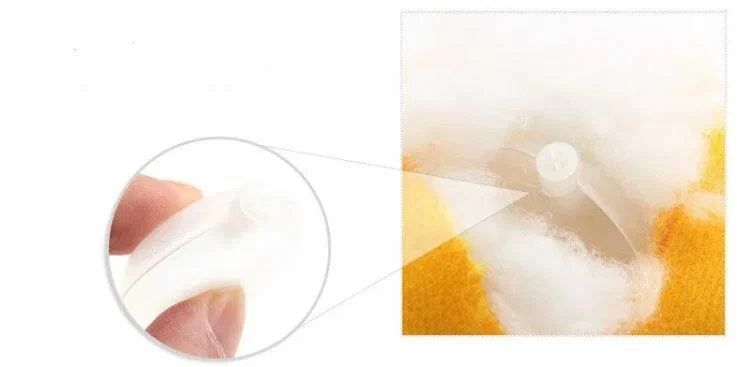 Утка с пищалкой, текстиль, 30см