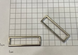 Рамка - ручкодержатель. Никель 50 мм