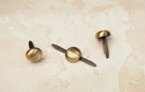 Пукля Ножка. Антик браш 12 мм