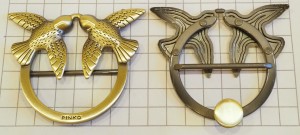 Пряжка. Антик браш (47 мм) Pinko