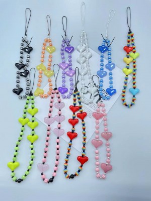 Шнурок для телефона брелок женский украшение браслет на руку