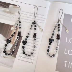 Шнурок для телефона брелок женский украшение браслет на руку