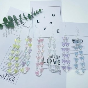 Шнурок для телефона брелок женский украшение браслет на руку