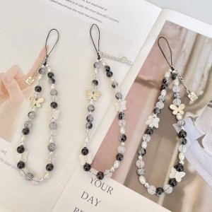 Шнурок для телефона брелок женский украшение браслет на руку